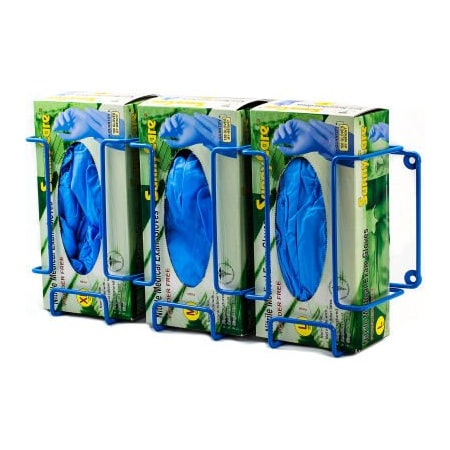 Bel-Art Bel-Art F24739-0003 Poxygrid Steel Triple Box Glove Dispenser Rack, 17-1/2" x 4-1/4" x 8-1/4" F24739-0003